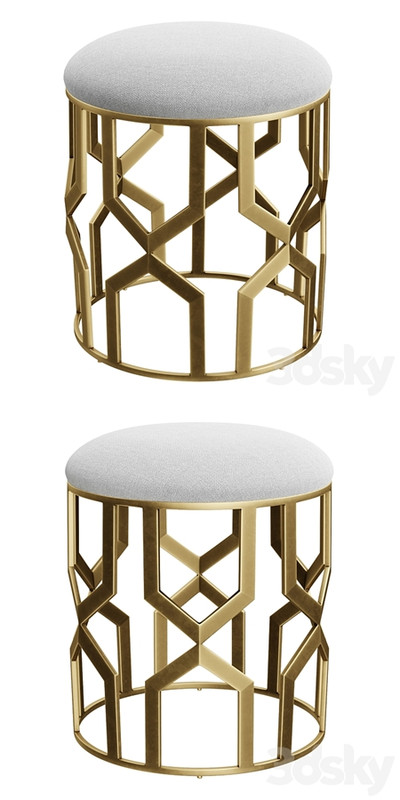 Trellis Accent Stool